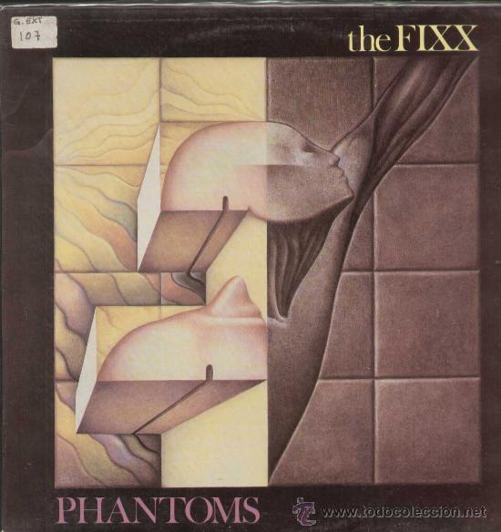 Discos de vinilo: THE FIXX / Phantoms (LP MCA de 1984) - Foto 1