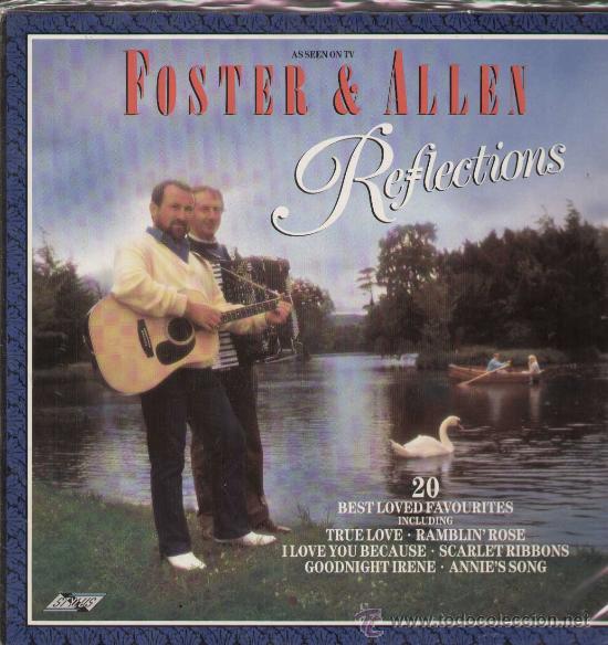 Discos de vinilo: FOSTER & ALLEN / Reflections (LP STYLUS de 1987) - Foto 1