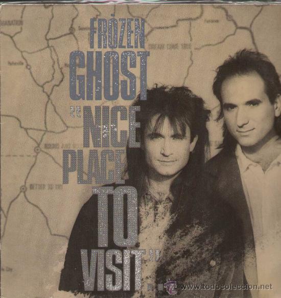 Discos de vinilo: FROZEN GHOST / Nice place to visit (LP WEA 1988) - Foto 1