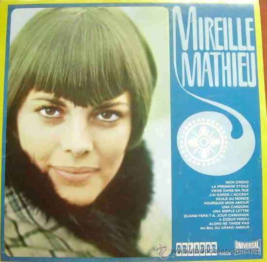 Discos de vinilo: MIREILLE MATHIEU-MISMO TITULO 1970 LP VINILO SPAIN