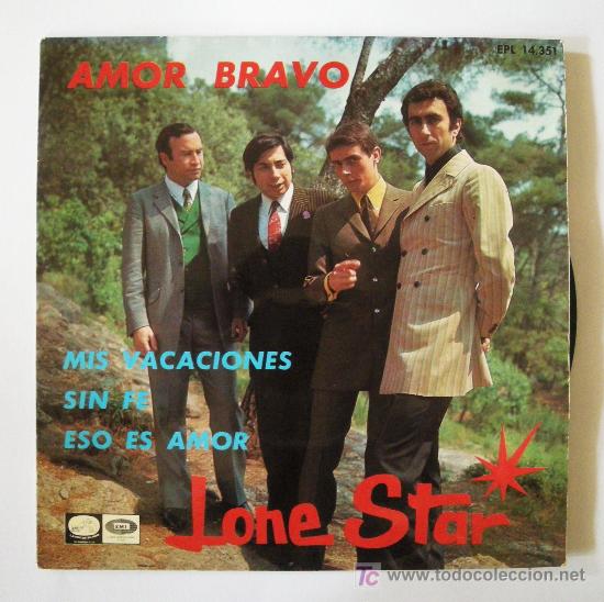 Discos de vinilo: LONE STAR - AMOR BRAVO - Foto 1