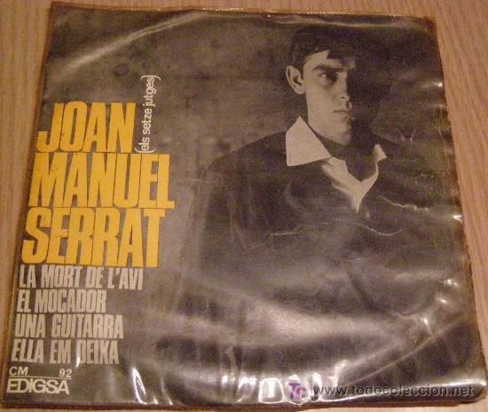 Discos de vinilo: joan manuel serrat	els 16 jutges - Foto 1