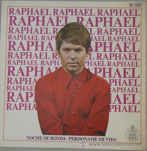 Discos de vinilo: RAPHAEL - NOCHE DE RONDA - SINGLE DE 1967 - Foto 1