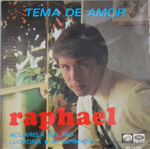 Discos de vinilo: RAPHAEL - TEMA DE AMOR - EP DE 1967 - Foto 2