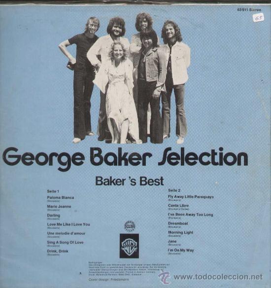 Discos de vinilo: GEORGE BAKER SELECTION / Bakers best (LP WARNER) - Foto 2