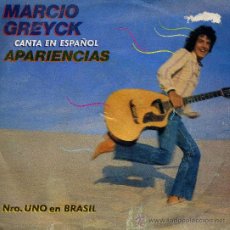 Discos de vinilo: MARCIO GREYCK - APARIENCIAS (CANTA EN ESPAÑOL) 