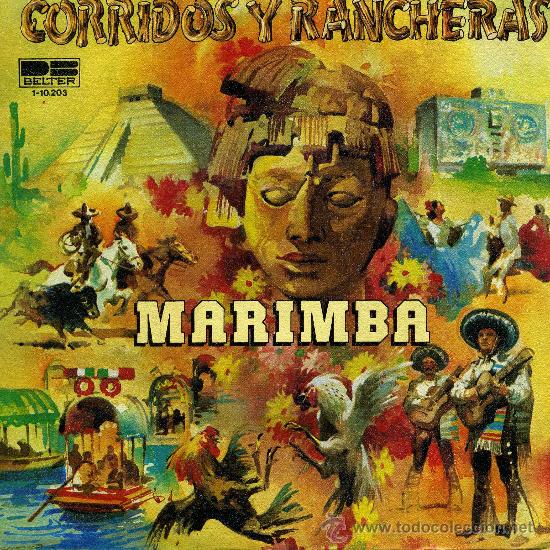 Discos de vinilo: Marimba - Corridos y Rancheras - Foto 1