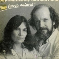 Discos de vinilo: OLGA MANZANO Y MANUEL PICÓN - UNA FUERZA NATURAL 