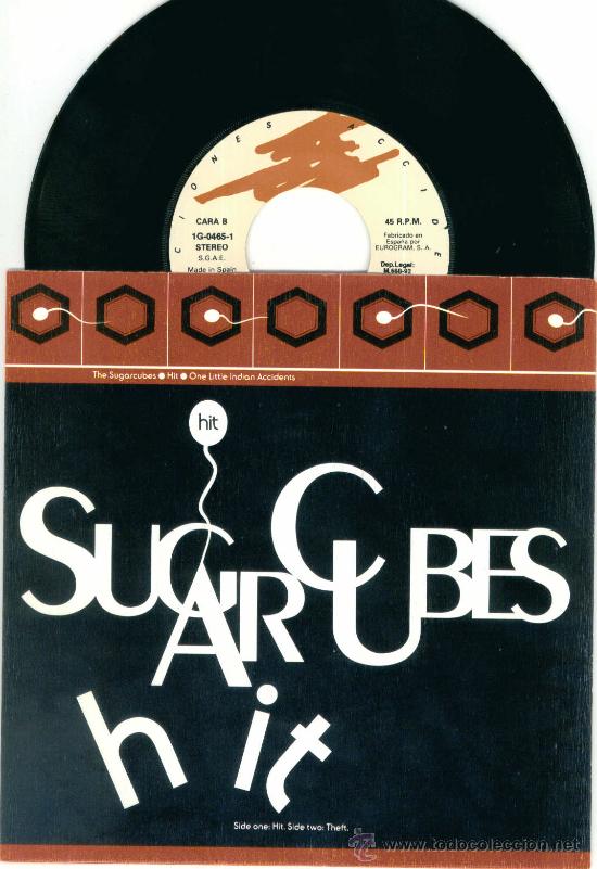Discos de vinilo: THE SUGARCUBES. Hit      (vinilo single  1992) - Foto 1