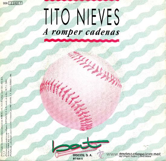 Discos de vinilo: Tito Nieves - A romper cadenas - Foto 1
