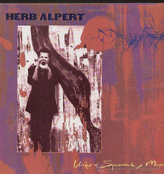 Discos de vinilo: HERB ALPERT / Under a spanish moon (LP A&M 1988) - Foto 1
