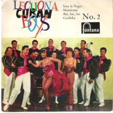 Discos de vinilo: LECUONA CUBAN BOYS - SERA LA NEGRA *** EP Nº2 FONTANA 1961 RECORDER FIRST PUBLISED UK RARO. Lote 13452204