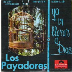 Discos de vinilo: LOS PAYADORES - YO VI LLORAR A DIOS ** EP POLYDOR 1966. Lote 19283194
