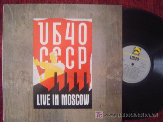 Discos de vinilo: UB40 - LIVE IN MOSCOW - Foto 1
