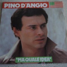 Discos de vinilo: PINO D'ANGIO ( MA QUALE IDEA - LEZIONE D-AMORE ) 1980-FRANCE SINGLE45 FLARENASCH