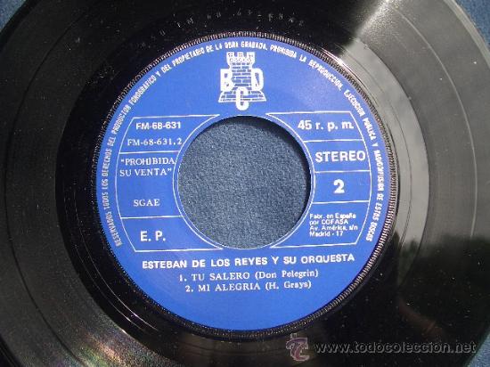 Discos de vinilo: ESTEBAN DE LOS REYES: EP PROMOCIONAL 1971 BCD - Foto 3