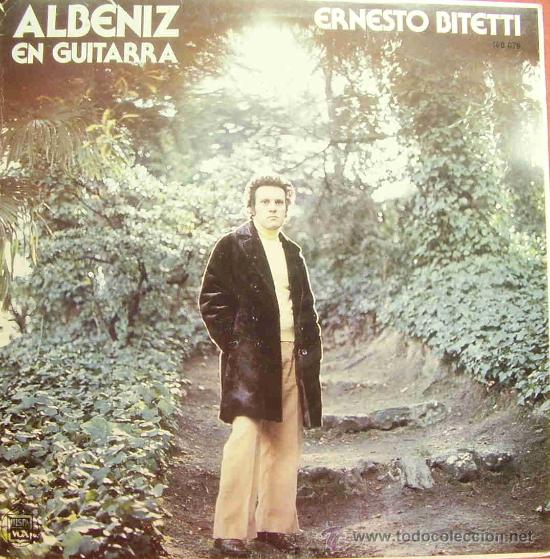 Discos de vinilo: ERNESTO BITETTI-ALBENIZ EN GUITARRA LP VINILO 1983 SPAIN