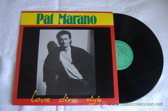 Discos de vinilo: pat marano, maxi single love disco style - Foto 1