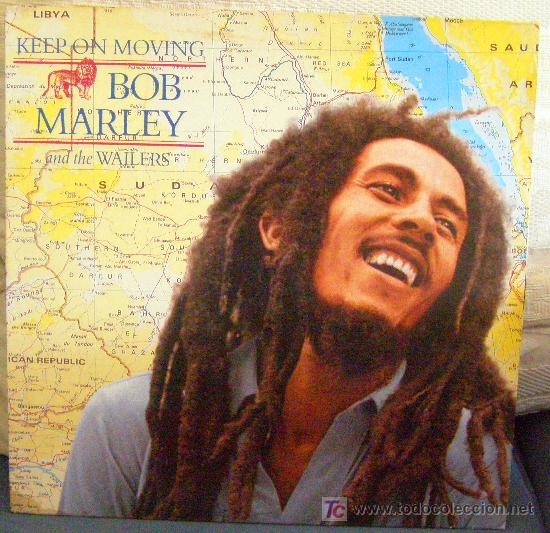 Discos de vinilo: bob marley & the wailers	keep on moving - Foto 1