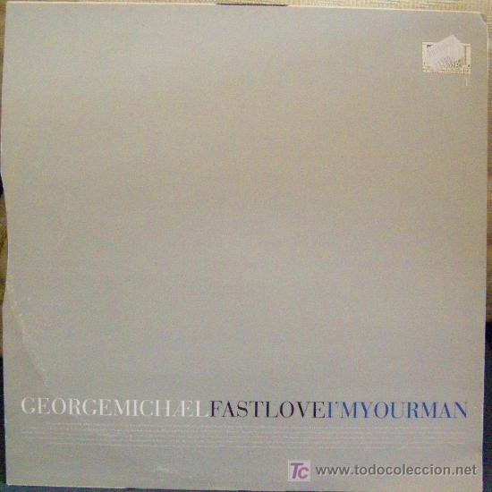Discos de vinilo: george michael fast love - Im your man - Foto 2