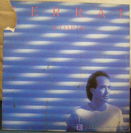Discos de vinilo: serrat	utopia - Foto 1