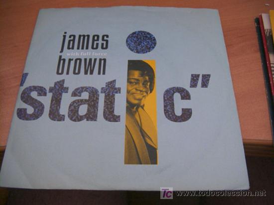 Discos de vinilo: JAMES BROWN ( STATIC ) SINGLE 1985 HOLANDA (EPI16) - Foto 1