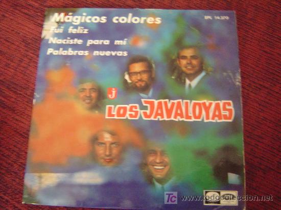 Discos de vinilo: LOS JAVALOYAS - MAGICOS COLORES  EP - Foto 1