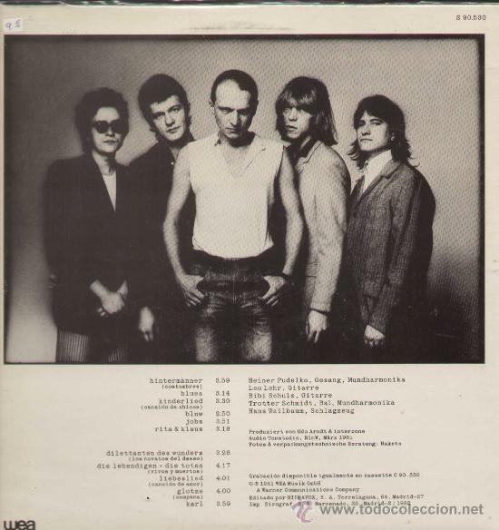 Discos de vinilo: INTERZONE (LP WEA 1982) - Foto 2