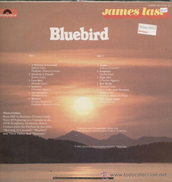 Discos de vinilo: JAMES LAST / Bluebird (LP POLYDOR de 1982) - Foto 2