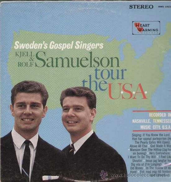 Discos de vinilo: KJELL & ROLF / Samuelson tour the USA (LP HEART original USA) - Foto 1