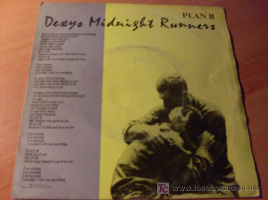 Discos de vinilo: DEXYS MIDNIGHT RUNNERS ( PLAN B ) SINGLE ESPA&Ntilde;A 1981 (EPI16) - Foto 1