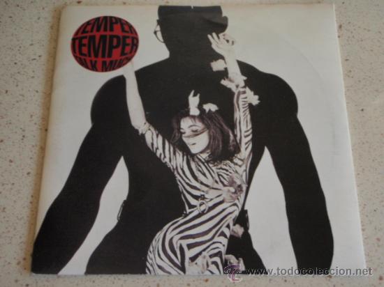 Discos de vinilo: TEMPER TEMPER   ( TALK MUCH - SMOKE TALKS )   1991    SINGLE45   TEN RECORDS - Foto 1