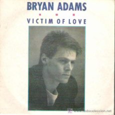 Discos de vinilo: BRYAN ADAMS - VICTIM OF LOVE ****PROMOCIONAL 1988 AM RECORDS. Lote 13662265