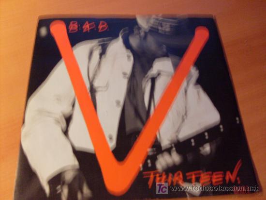 Discos de vinilo: BAD ( V. THIRTEEN ) SINGLE 1986 UK (EPI03) - Foto 1