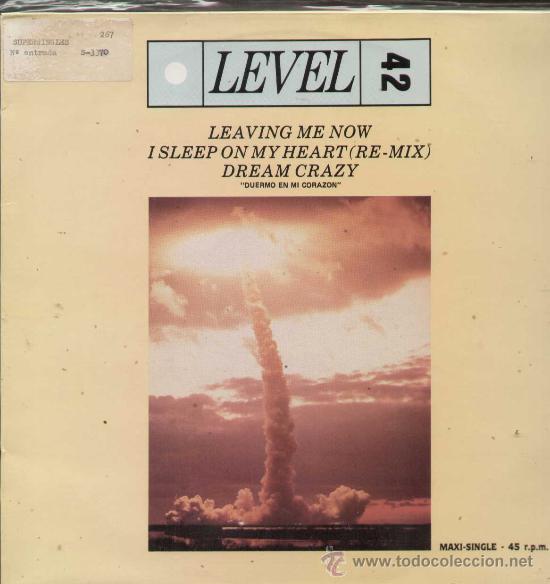Discos de vinilo: LEVEL 42 / Leaving me now (MAXI POLYDOR 1986) - Foto 1