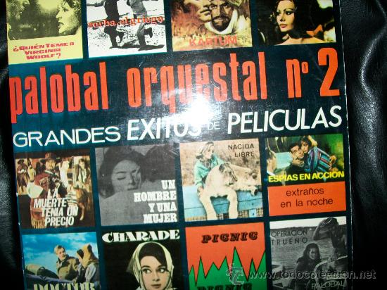 Discos de vinilo: PALOBAL ORQUESTAL 2 - GRANDES EXITOS DE PELICULAS LP - Foto 1