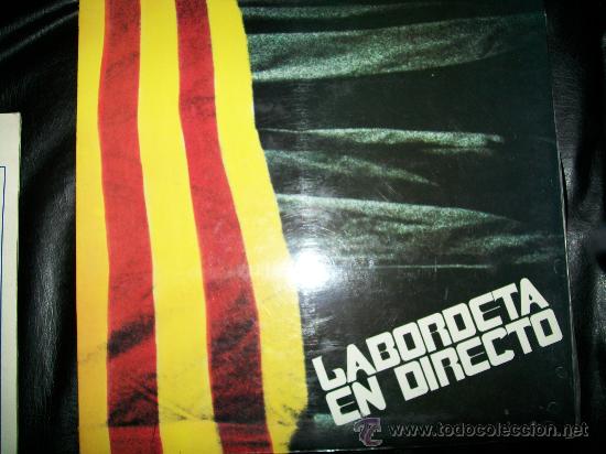 Discos de vinilo: LABORDETA EN DIRECTO LP - Foto 1