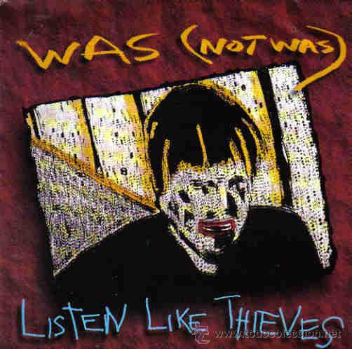 Discos de vinilo: WAS NOT WAS-LISTEN LIKE THIEVES + HELLO OPERATOR SINGLE 1992 (GERMANY) - Foto 1