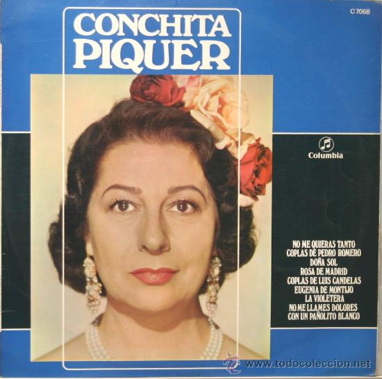 Discos de vinilo: CONCHITA PIQUER LP 1970 - Foto 1