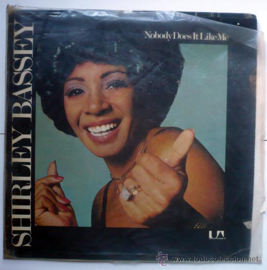 Discos de vinilo: SHIRLEY BASSEY NOBODY DOES IT LYKE ME - Foto 1