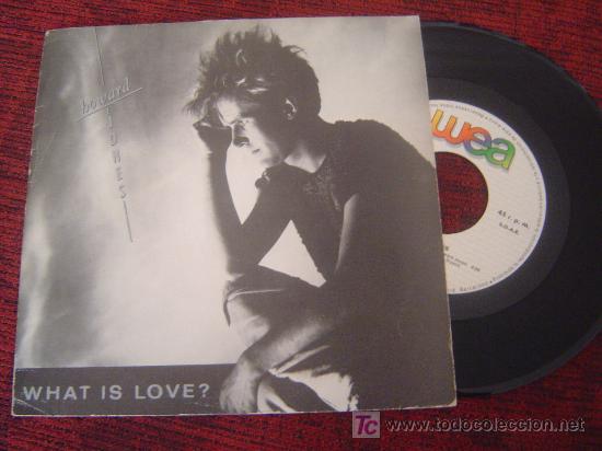 Discos de vinilo: HOWARD JONES - WHAT IS LOVE? - Foto 1
