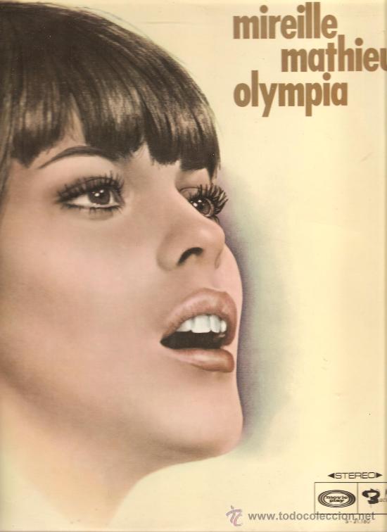 Discos de vinilo: LP MIREILLE MATHIEU - OLYMPIA - Foto 1