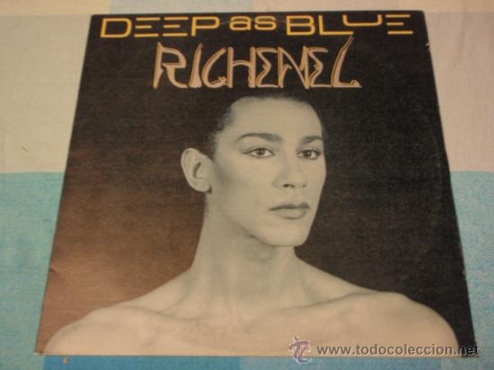 Discos de vinilo: RICHENEL ( DEEP AS BLUE ) 1989 - HOLANDA LP33 CBS - Foto 1