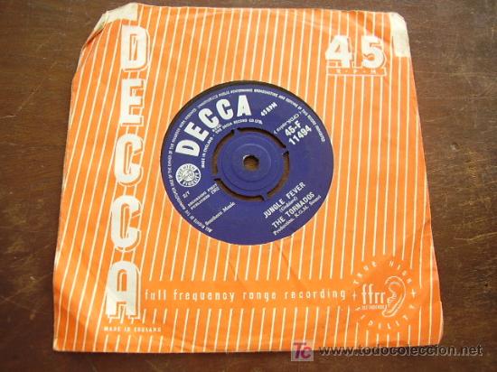 Discos de vinilo: Disco DECCA Telstar Tha Tornados 45 R.P.M. - Foto 1