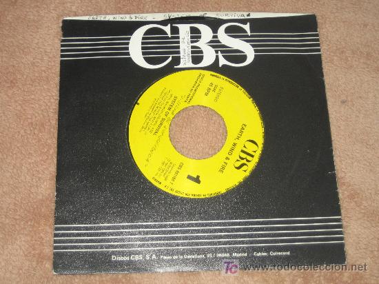 Discos de vinilo: EARTH, WIND & FIRE - PROMO UNA CARA - Foto 1