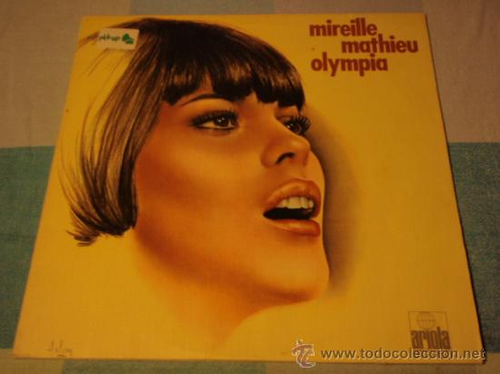 Discos de vinilo: MIREILLE MATHIEU ( MIREILLE MATHIEU OLYMPIA ) GERMANY LP33 ARIOLA - Foto 1