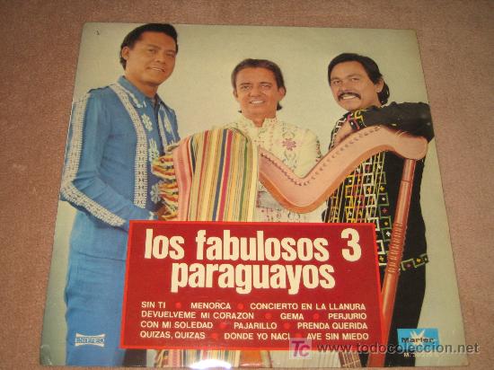 Discos de vinilo: LOS 3 PARAGUAYOS - 1977 - Foto 1
