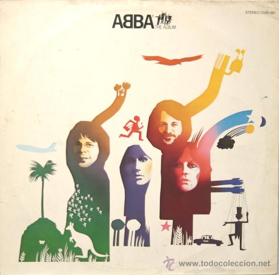 Discos de vinilo: ABBA the album LP 1977