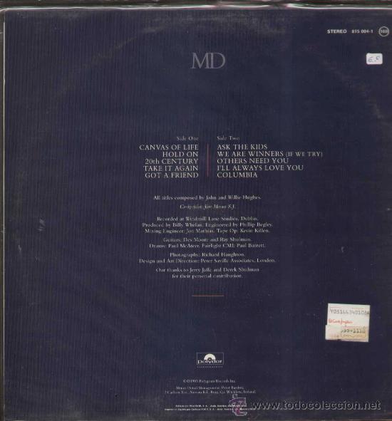 Discos de vinilo: MINOR DETAIL / MD (LP POLYDRO 1983) - Foto 2