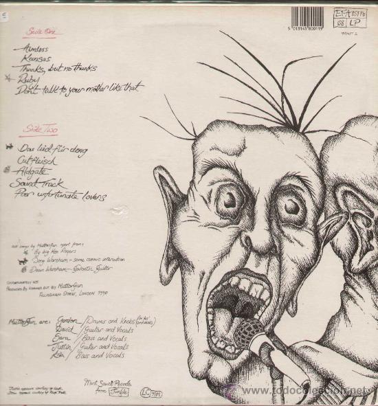 Discos de vinilo: MUTTONGUN / Amplexus (LP MINT SUACE 1990) - Foto 2